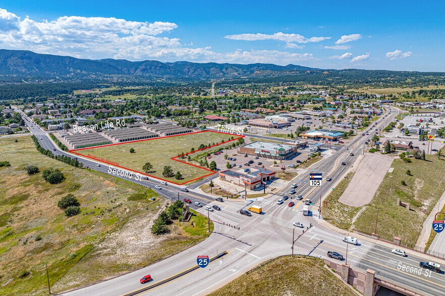 Monument Gateway Hwy 105/I-25 22.20 AC portefeuille de 2 propriétés à vendre sur LoopNet.ca - Aérien - Image 3 de 3