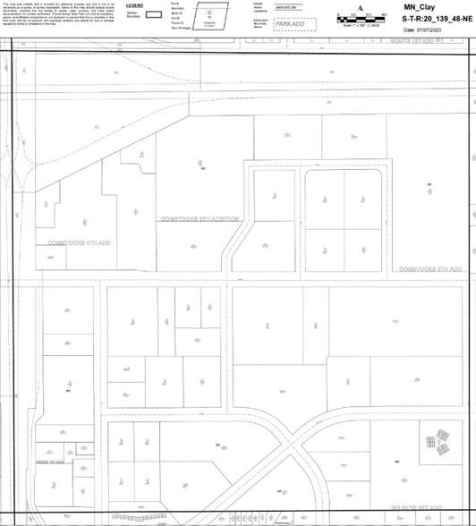 1100 32nd Ave S, Moorhead, MN à louer - Plan cadastral - Image 2 de 2