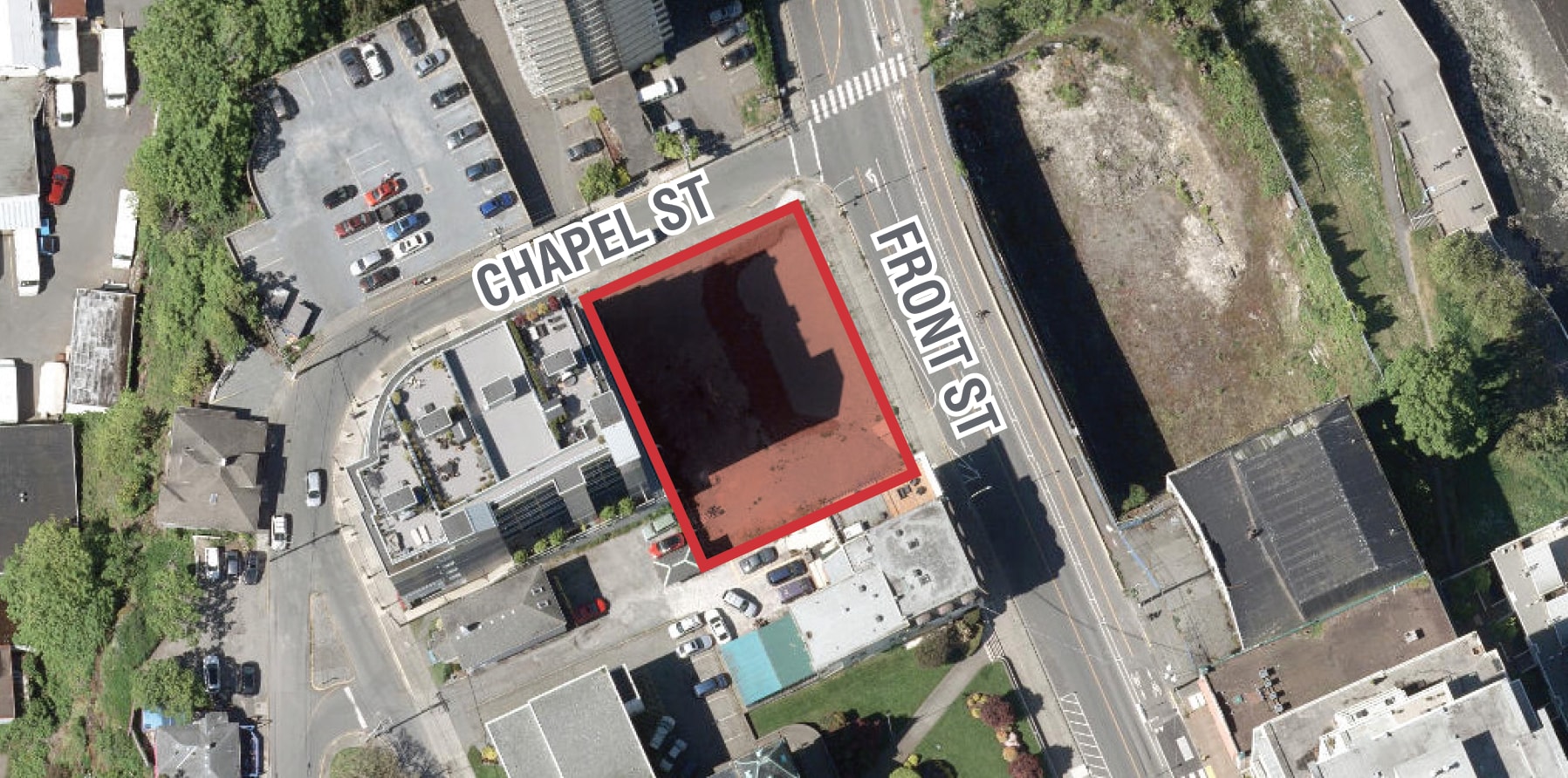 15 Front St, Nanaimo, BC for sale Aerial- Image 1 of 4