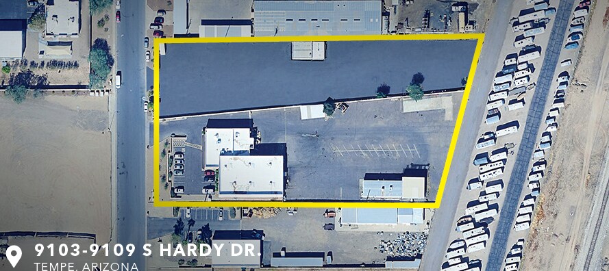 9103-9109 S Hardy Dr portefeuille de 2 propriétés à vendre sur LoopNet.ca Photo du bâtiment- Image 1 de 6