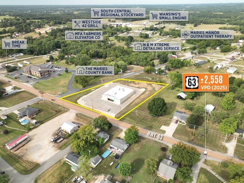 407 Highway 63 S, Vienna, MO à vendre - Photo du bâtiment - Image 2 de 10