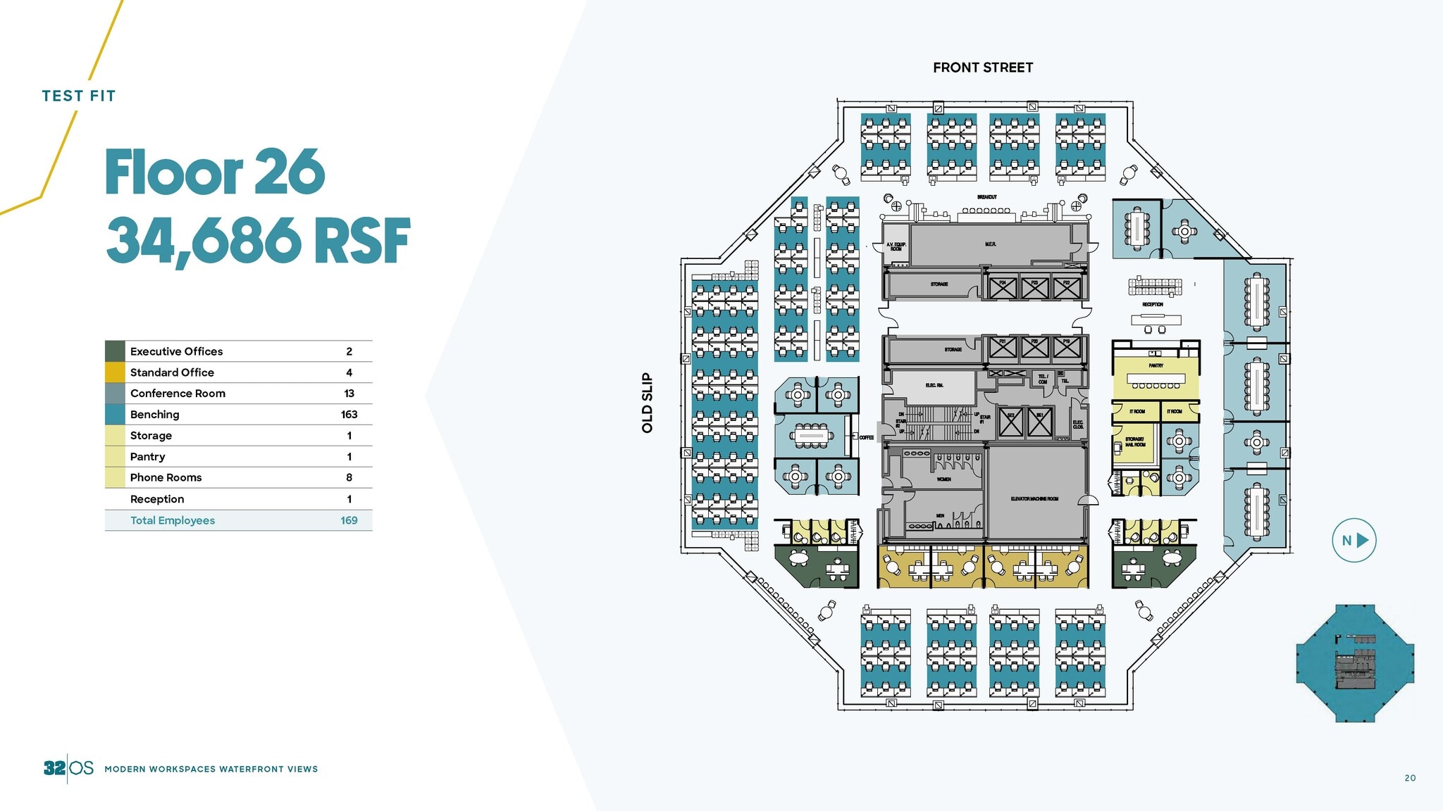 32 Old Slip, New York, NY for lease Floor Plan- Image 1 of 5