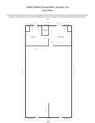 Plus de détails pour 34838-34848 Yucaipa Blvd, Yucaipa, CA - Local commercial à louer