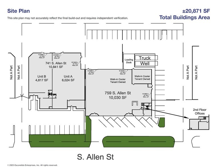 741 & 759 S. Allen St portefeuille de 2 propriétés à vendre sur LoopNet.ca - Photo du bâtiment - Image 3 de 11