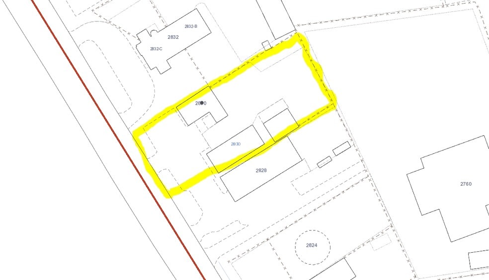 2830 Jordan Ln NW, Huntsville, AL for lease - Plat Map - Image 2 of 2