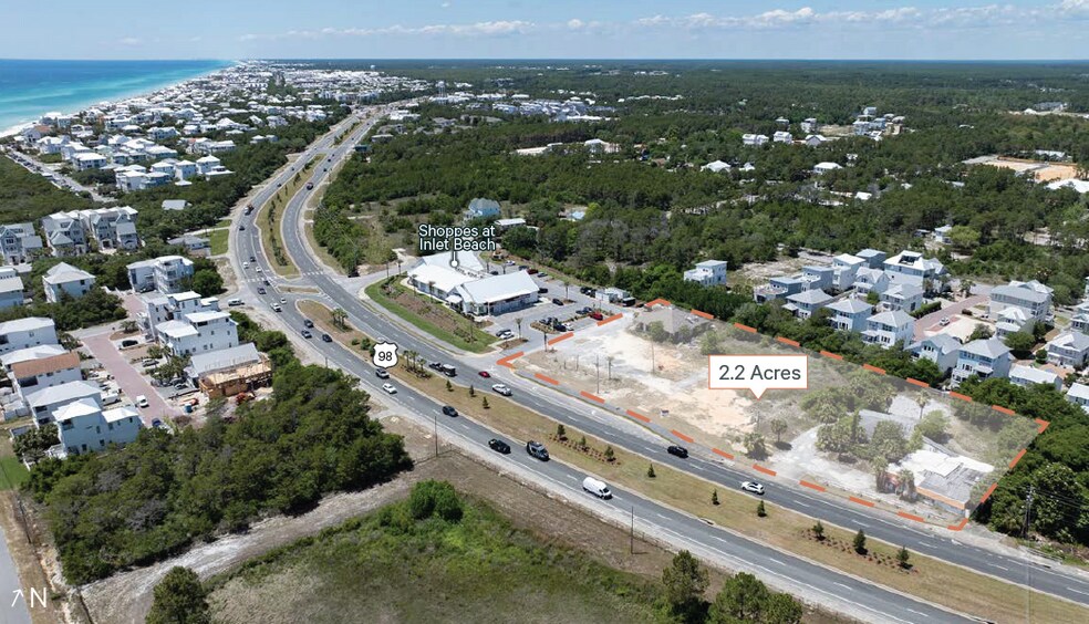 13667 US 98 Hwy, Inlet Beach, FL à vendre - Photo du bâtiment - Image 2 de 5