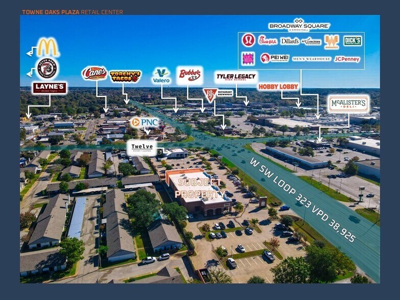 419 W Southwest Loop 323, Tyler, TX à louer - Photo du bâtiment - Image 2 de 5