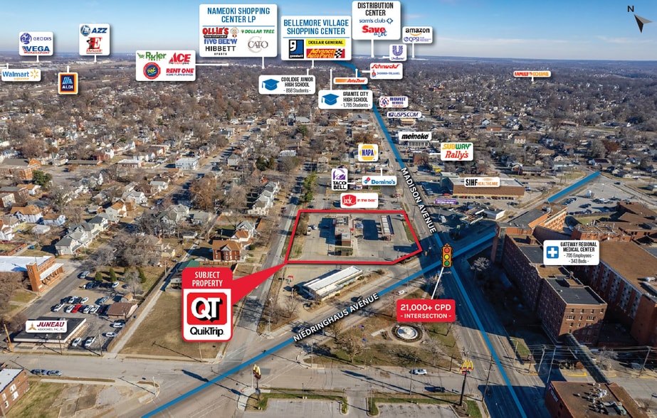 2159 Madison Ave, Granite City, IL à vendre - Photo du bâtiment - Image 3 de 5