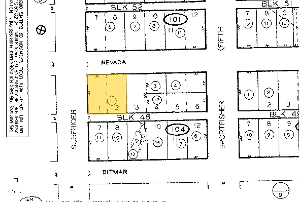 519 N Nevada St, Oceanside, CA à vendre - Plan cadastral - Image 3 de 8