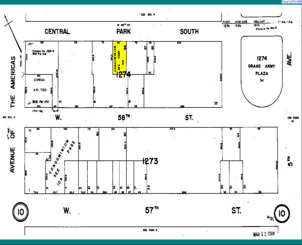 30 Central Park S, New York, NY à louer - Plan cadastral - Image 2 de 19