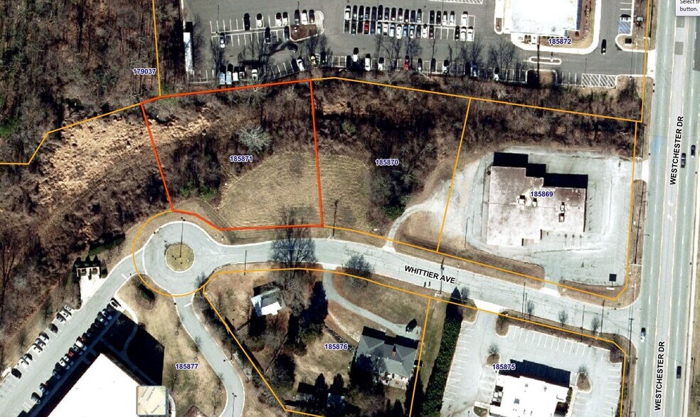 714-720 Whittier Ave, High Point, NC for sale - Aerial - Image 2 of 3