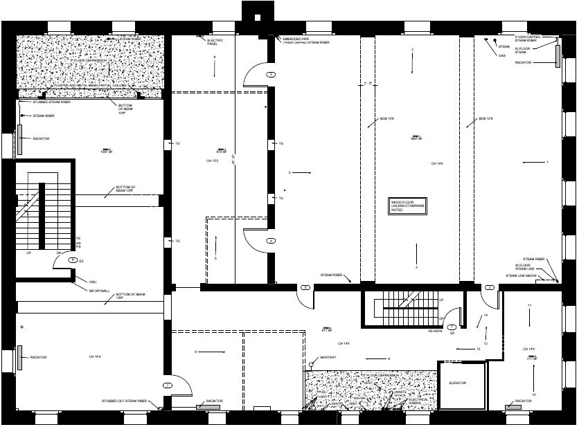 146-150 E Main St, Carnegie, PA à louer Plan d’étage- Image 1 de 4