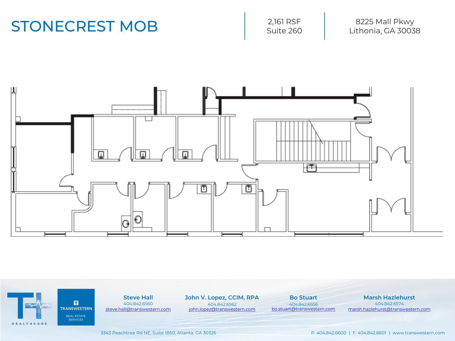 8225 Mall Pky, Lithonia, GA for lease Floor Plan- Image 1 of 1