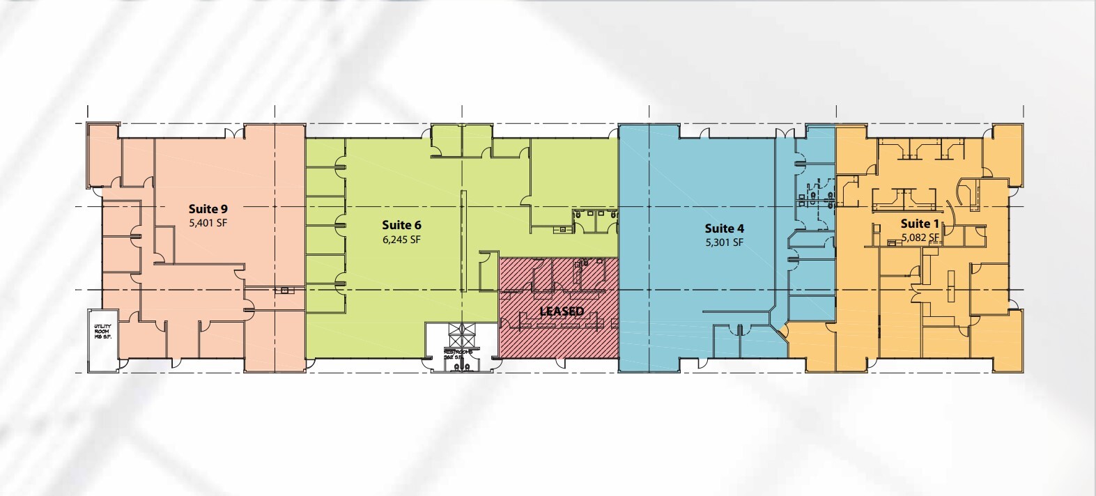 9806 Old Winery Pl, Sacramento, CA à louer Plan d’étage- Image 1 de 1