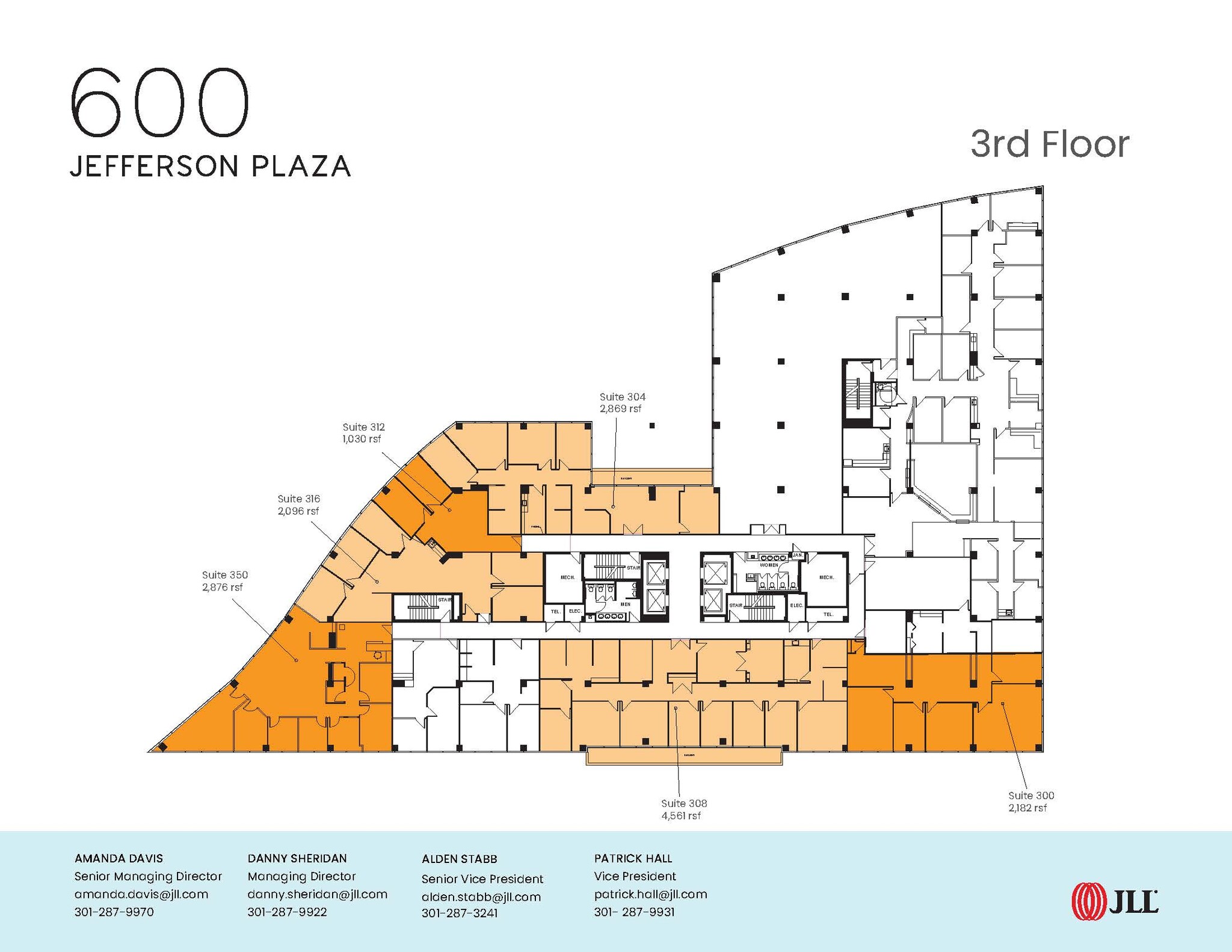 600 jefferson Plz, Rockville, MD for lease Floor Plan- Image 1 of 1