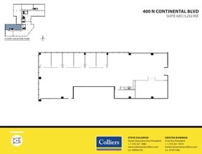 300 Continental Blvd, El Segundo, CA for lease Floor Plan- Image 1 of 2