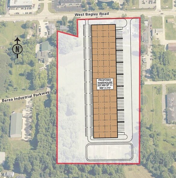 975 W Bagley Rd, Berea, OH à louer - Photo du bâtiment - Image 3 de 3