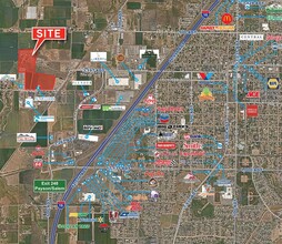 West 200 South, Payson, UT - aerial  map view