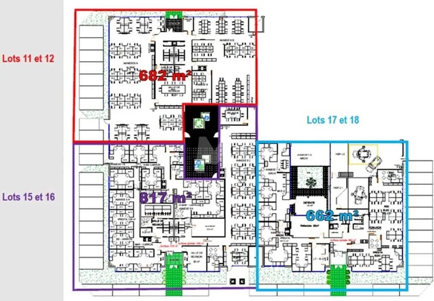 Flex dans Les Ulis à louer - Plan d’étage - Image 3 de 3