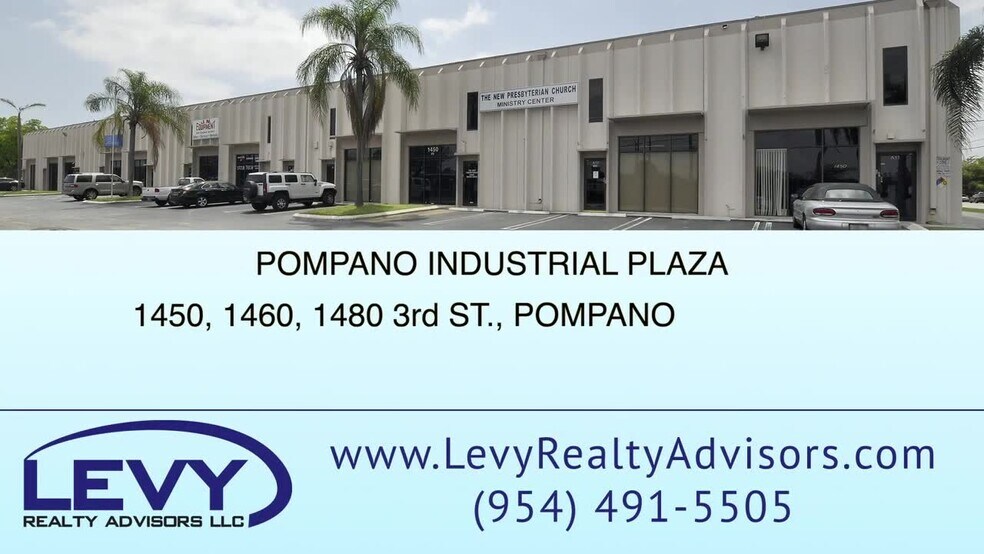 1450 SW 3rd St, Pompano Beach, FL à louer - Vidéo sur l’inscription commerciale - Image 2 de 8