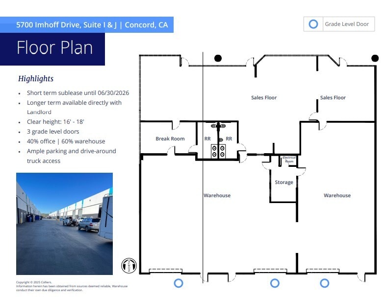5700 Imhoff Dr, Concord, CA for lease Floor Plan- Image 1 of 1