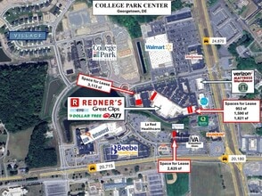 21725 Roth Ave, Georgetown, DE - AERIAL  map view