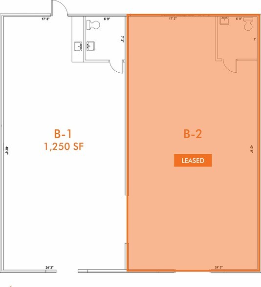 2455 29th St SE, Grand Rapids, MI à louer - Plan d’étage - Image 2 de 3