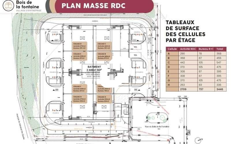 Industrial in Angerville for sale - Site Plan - Image 3 of 3
