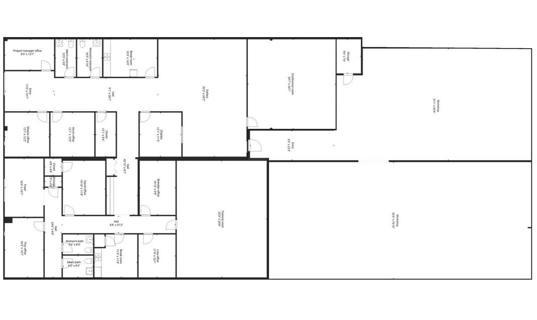 10600 Colonel Glenn Rd, Little Rock, AR à louer Plan d’étage- Image 1 de 1