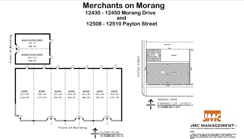 12430-12450 Morang Dr, Detroit, MI à louer - Plan d’étage - Image 3 de 3