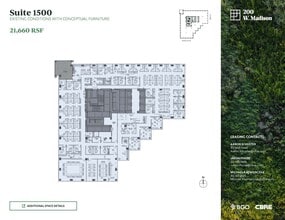 200 W Madison St, Chicago, IL à louer Plan d’étage- Image 2 de 3