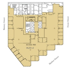One Front St, San Francisco, CA for lease Floor Plan- Image 1 of 1