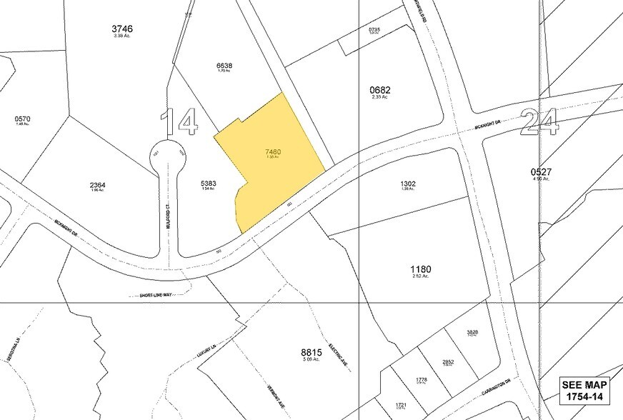 502 McKnight Dr, Knightdale, NC à vendre - Plan cadastral - Image 2 de 13