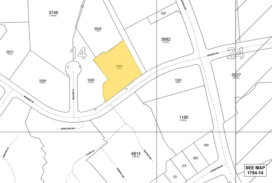 502 McKnight Dr, Knightdale, NC for sale - Plat Map - Image 2 of 13