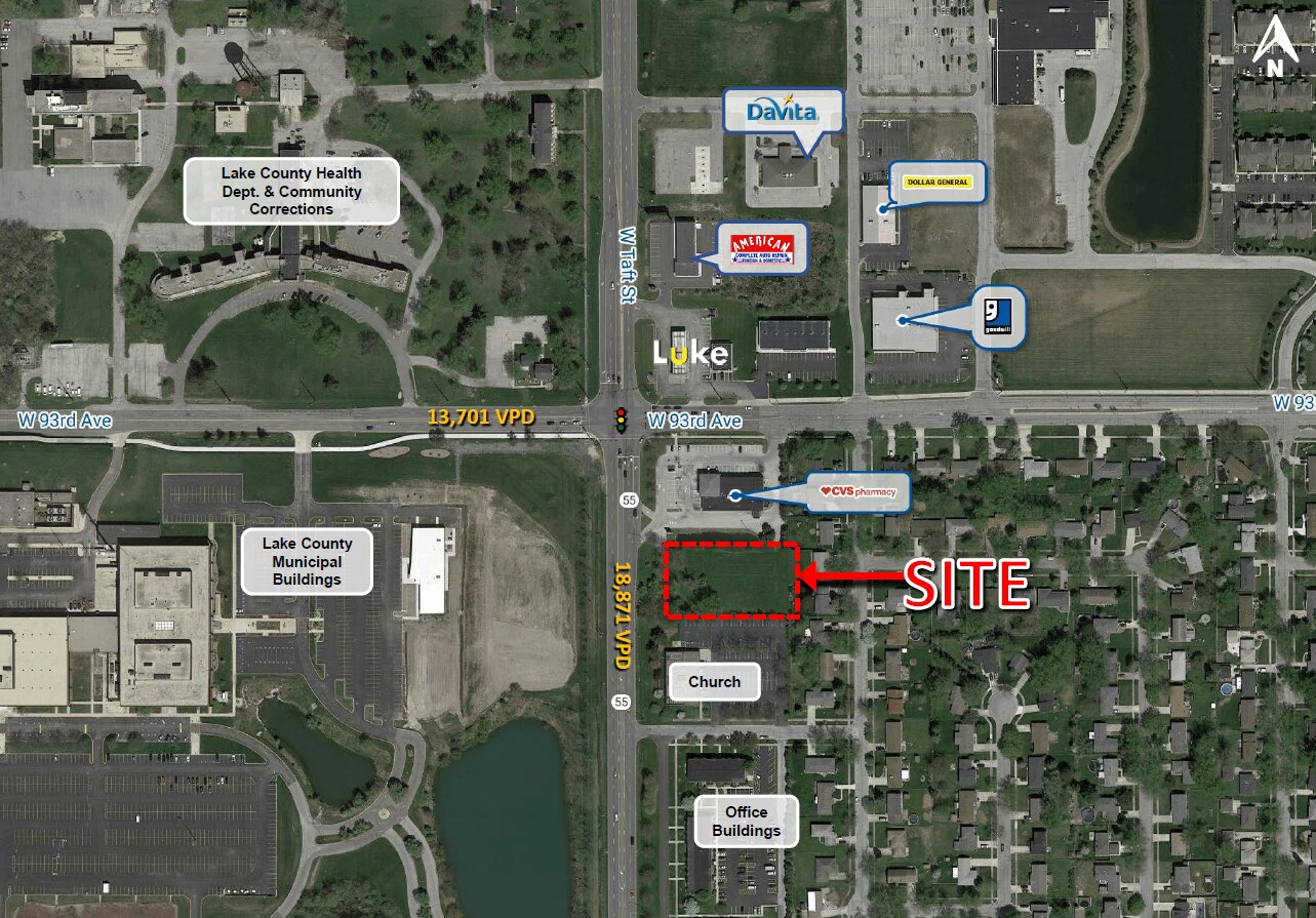 2266 N Main St, Crown Point, IN à vendre Aérien- Image 1 de 5