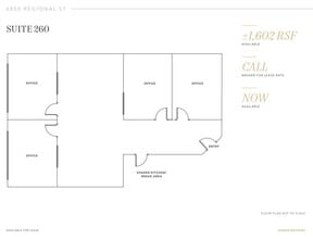 6850 Regional St, Dublin, CA for sale Floor Plan- Image 1 of 2