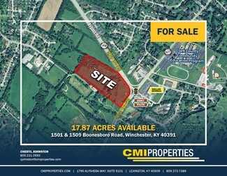 Plus de détails pour 1509 Boonesboro Rd, Winchester, KY - Terrain à vendre