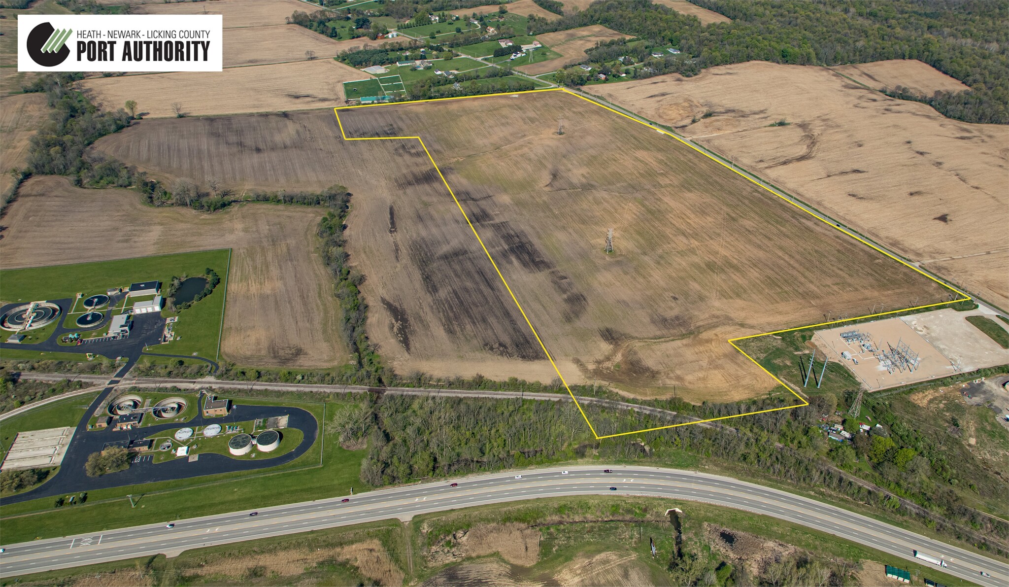 Beaver Run Rd, Hebron, OH for sale Aerial- Image 1 of 4