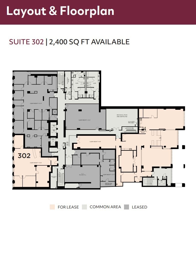 135 Rideau St, Ottawa, ON à louer Plan d’étage- Image 1 de 2