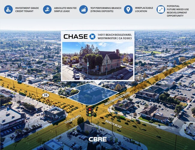 Plus de détails pour 14011 Beach Blvd, Westminster, CA - Commerce de détail à vendre