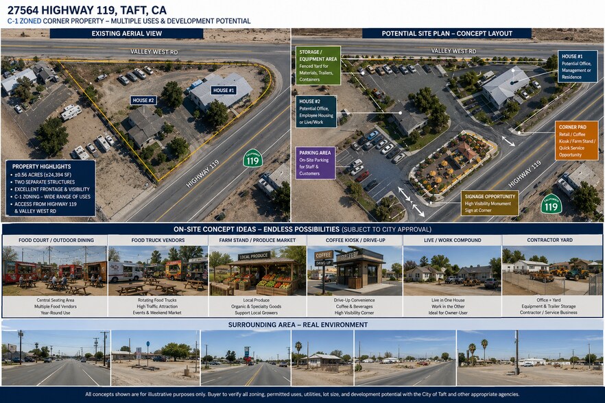 27564 Highway 119, Taft, CA for sale - Aerial - Image 1 of 19