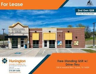 Plus de détails pour 708 N Industrial Blvd, Euless, TX - Commerce de détail à louer