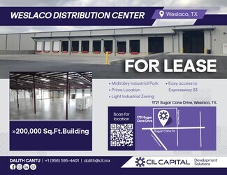 Plus de détails pour 1721 E Sugarcane Dr, Weslaco, TX - Industriel à louer