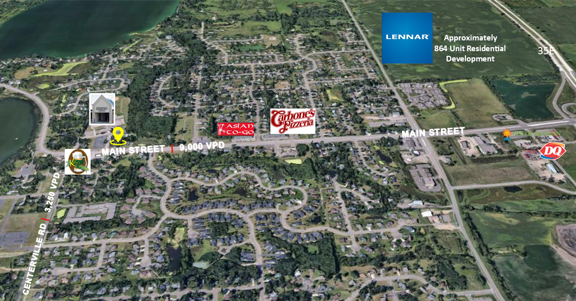 1737 Main St, Hugo, MN à vendre Aérien- Image 1 de 2