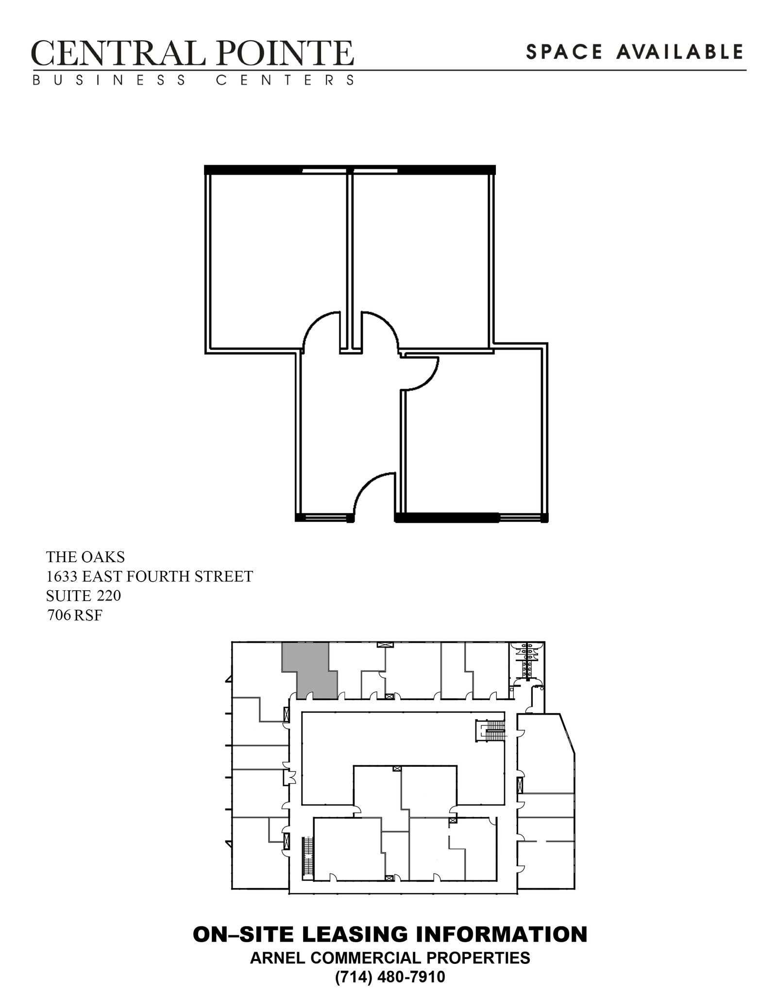 1633 E 4th St, Santa Ana, CA for lease Floor Plan- Image 1 of 1
