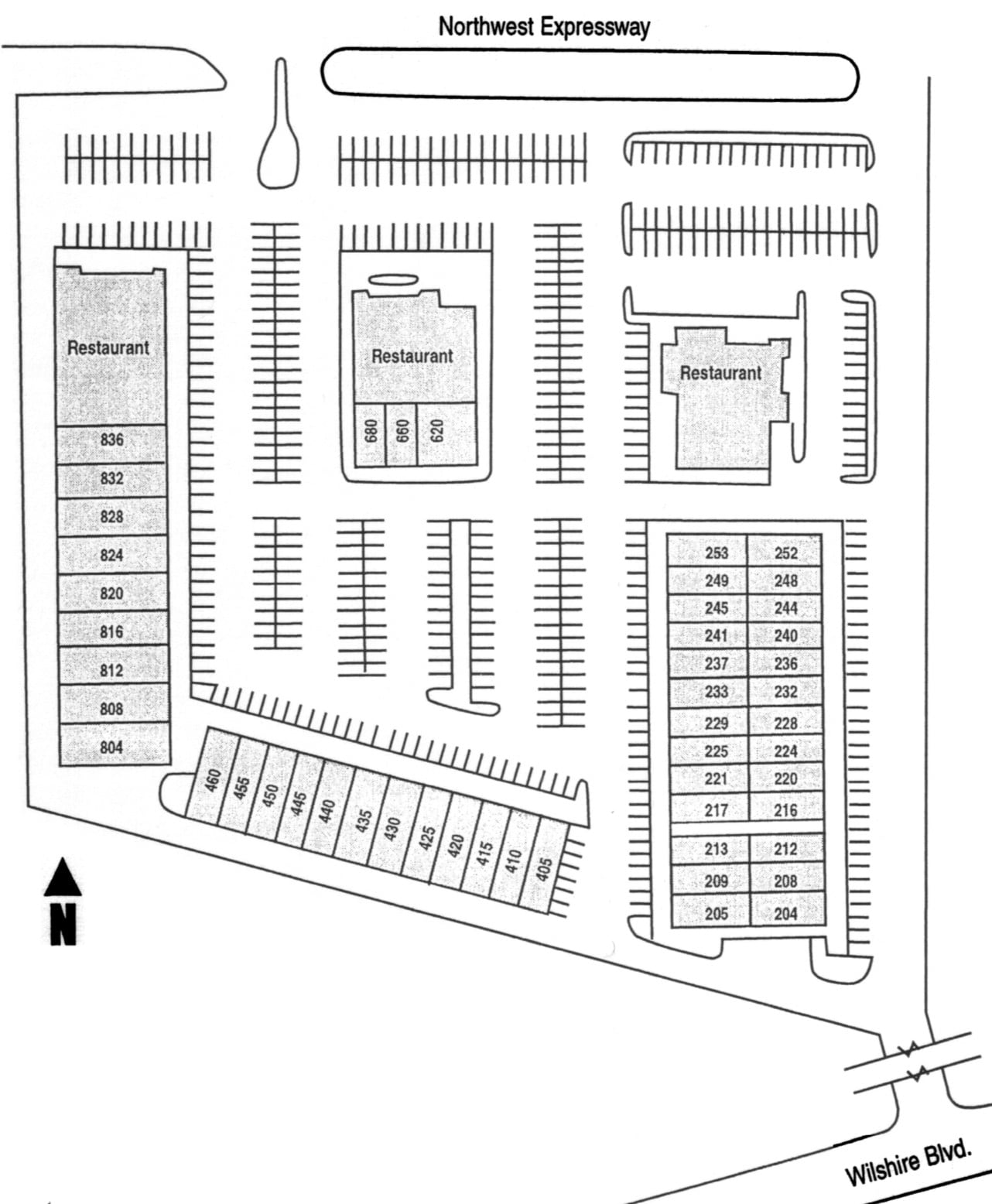 6444 NW Expressway St, Oklahoma City, OK à louer Plan de site- Image 1 de 1