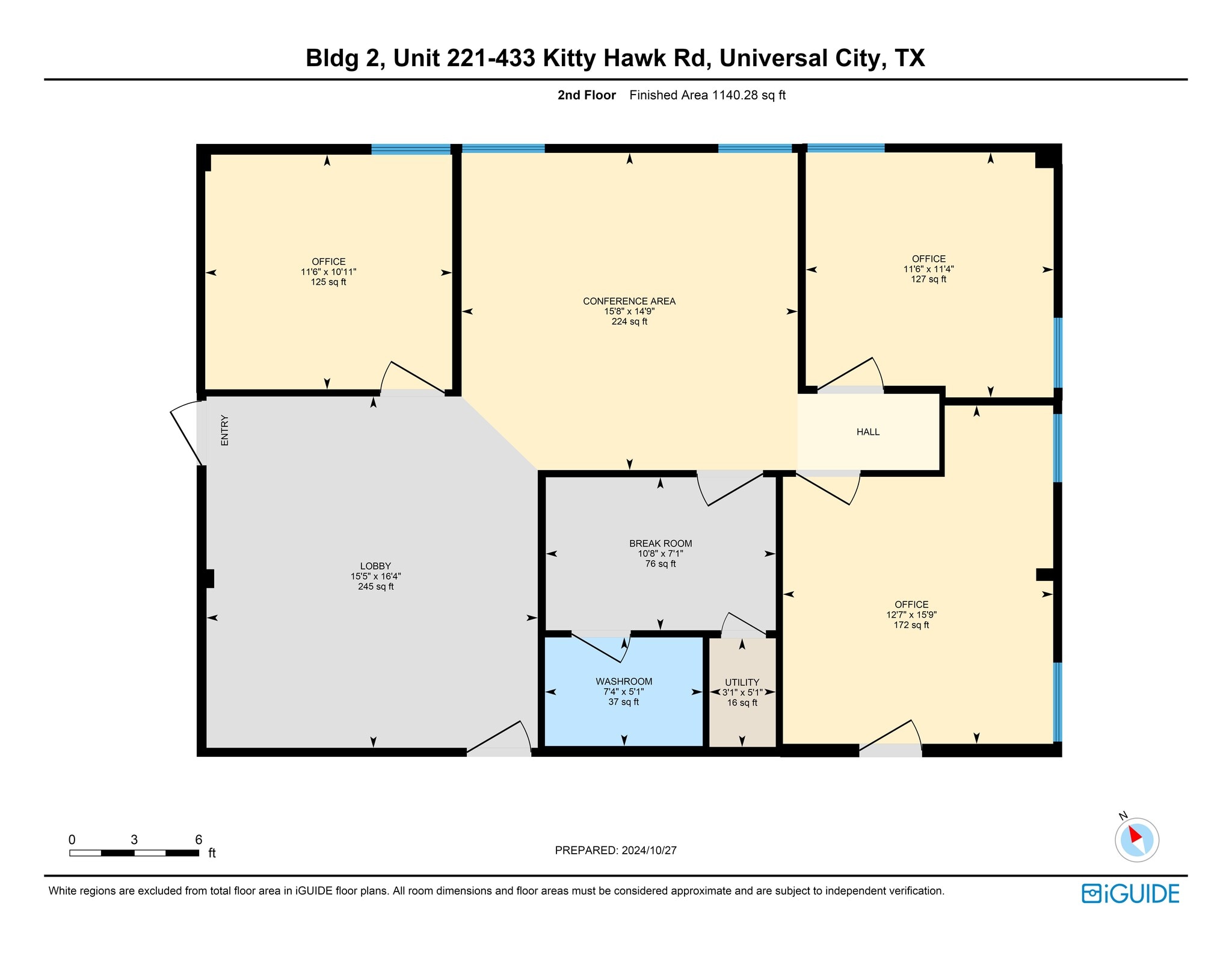 433 Kitty Hawk Rd, Universal City, TX for lease Site Plan- Image 1 of 1