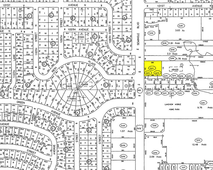 9911 Seminole Blvd, Seminole, FL for lease - Plat Map - Image 2 of 31