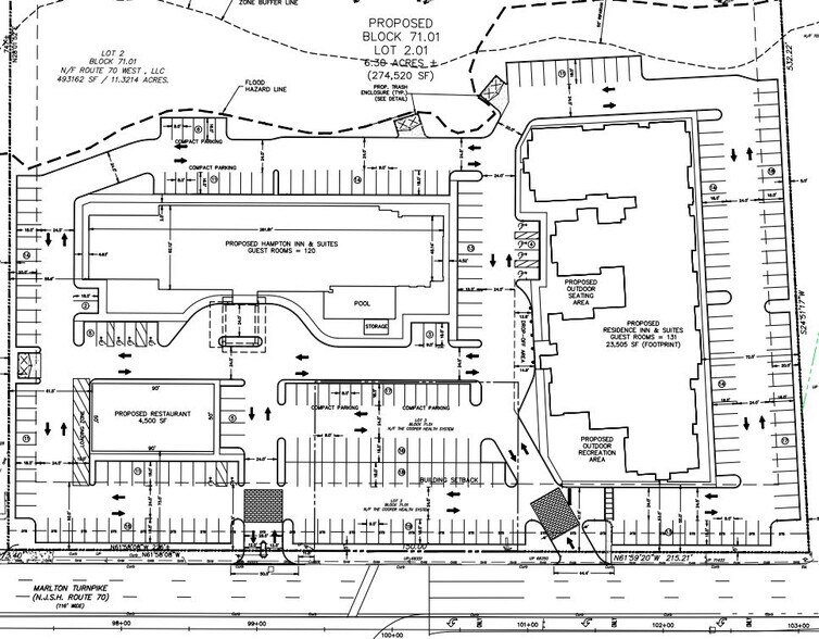 2348 Route 70 W, Cherry Hill, NJ à vendre - Photo du bâtiment - Image 3 de 5