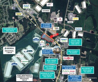 Plus de détails pour 1995 Trade Center Blvd, Rincon, GA - Terrain à louer